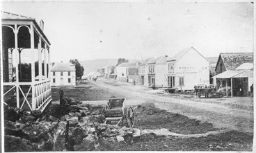 Princes Street, Onehunga, 1866 Image: Princes Street, Onehunga, 1866
