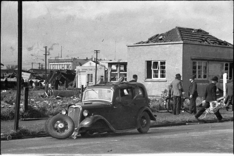 Frankton Tornado aftermath