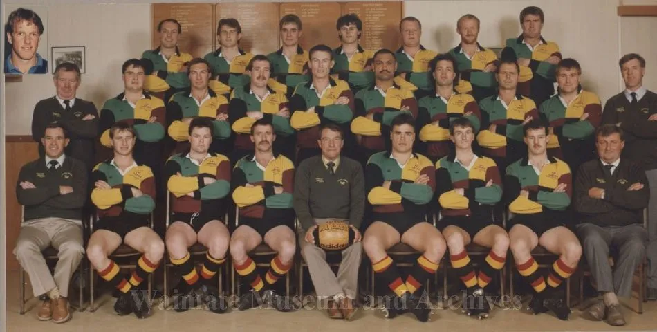 Hanan Shield Districts Rugby team, 1989
