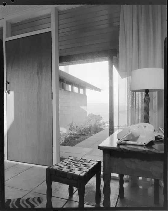 King house interior, hall, probably Wellington