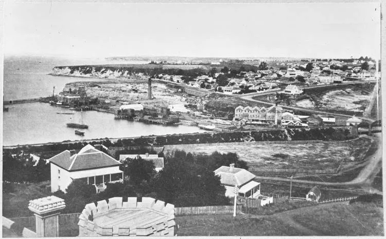 Mechanics Bay and Parnell from the Supreme Court