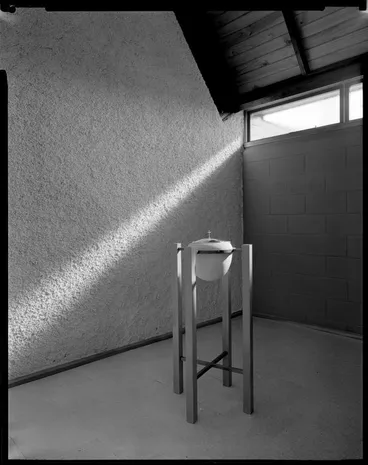 Image: Interior and font, St James Anglican Church, Hastings