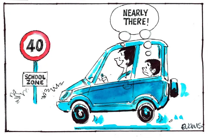 Evans, Malcolm Paul, 1945- :Back to school. 2 February 2014