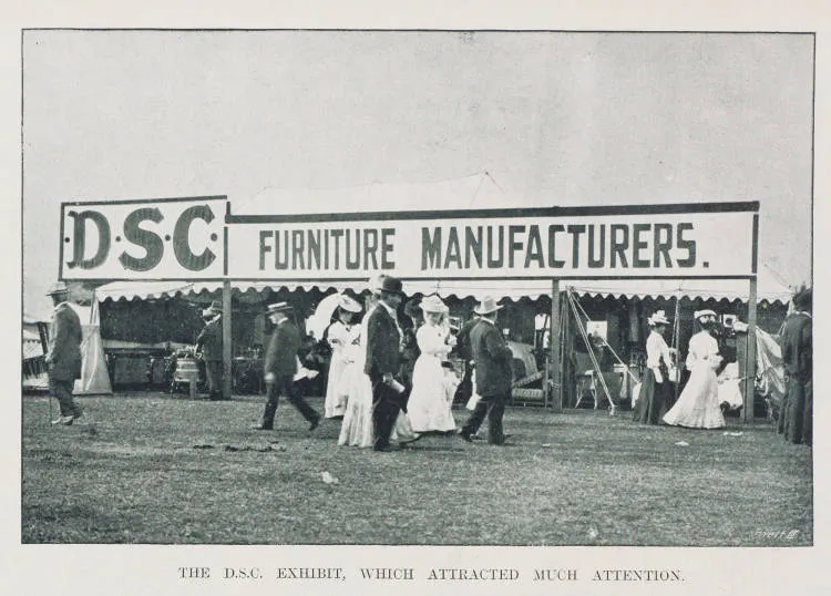 The D.S.C. exhibit, which attracted much attention