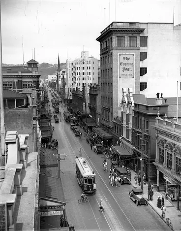 Image: Overlooking Willis Street, Wellington