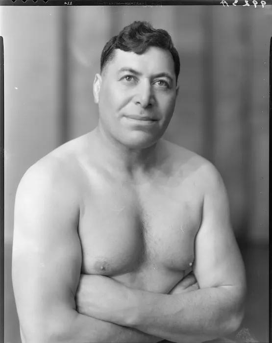 Unidentified wrestler