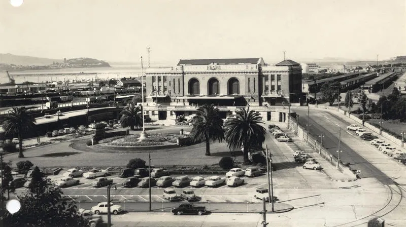 Auckland Central railway station, 1960s