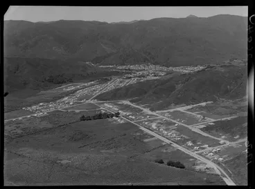 Image: Aerial view of Wainuiomata, Wellington Region