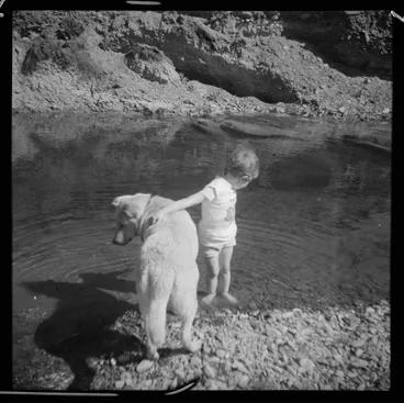Image: Smither, Boy and Dog