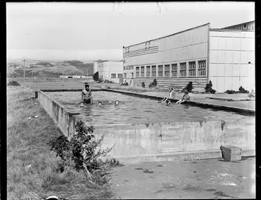 Image: Children learning to swim