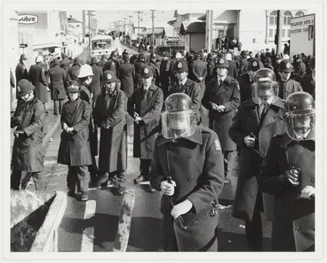 Image: Anti Springbok tour demonstration