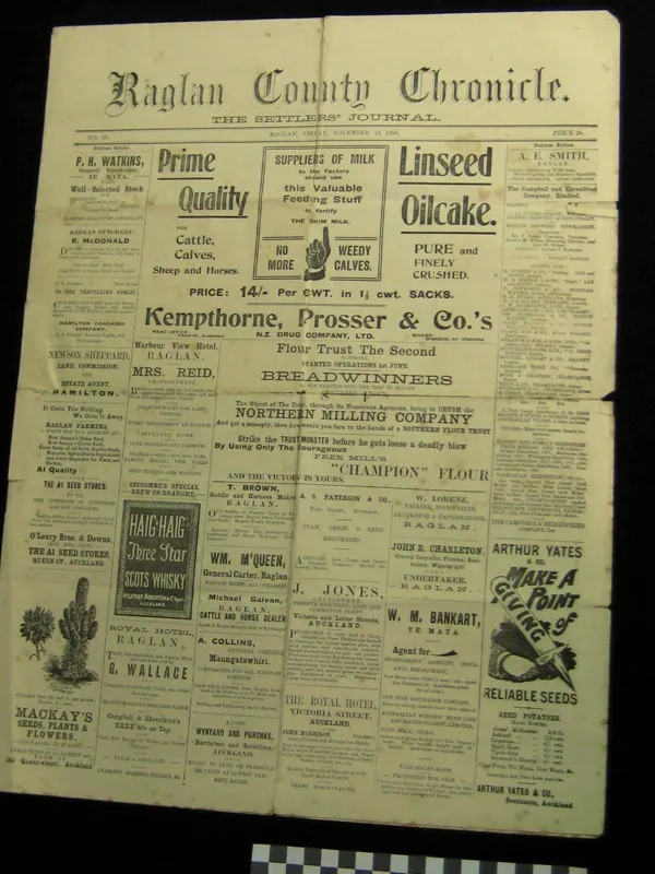 Raglan County Chronicle Newspaper