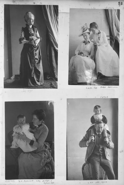 Members of the Fell and Atkinson families