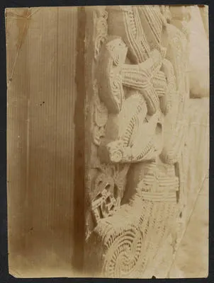 [Close up of a carving]