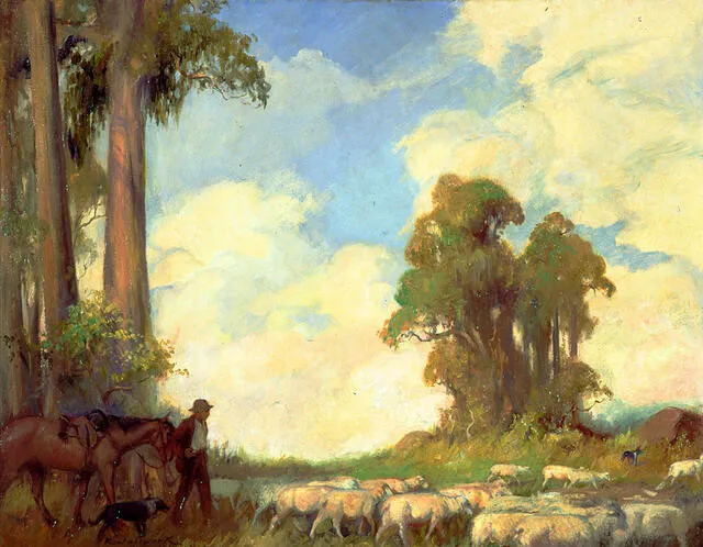 Richard Wallwork - The Drover