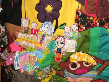 Image: Aroha Revolution: A community Matariki quilt