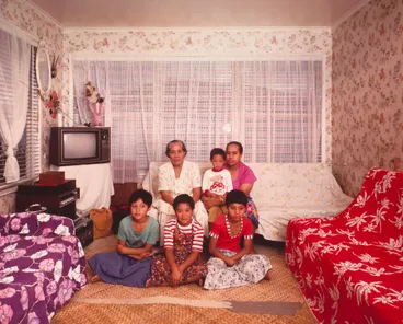 Image: 'Mrs Suluape at Paul Suluape's sister Kalala's place'