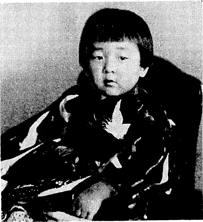 Sport and General" Photo. A Hamburg aeroplane factory recently completed this new seaplane as a possible, link in North Atlantic flying. With an approximate speed of 300 miles per hour, this big four-engined machine is to be used by German Ainvays. "Sport and General" Photo. The Crown Prince Akihito Tsugu, only son of the Emperor and Empress oft Japan, photographed last month on ••his third 'kirtJtdaft (Evening Post, 04 February 1937)