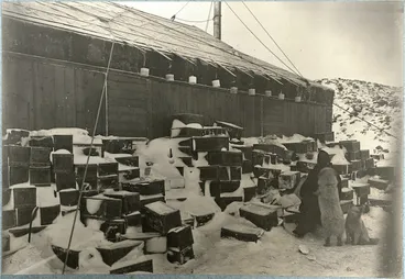 Image: Shackleton's hut at Cape Royds, Ross Island, Antarctica