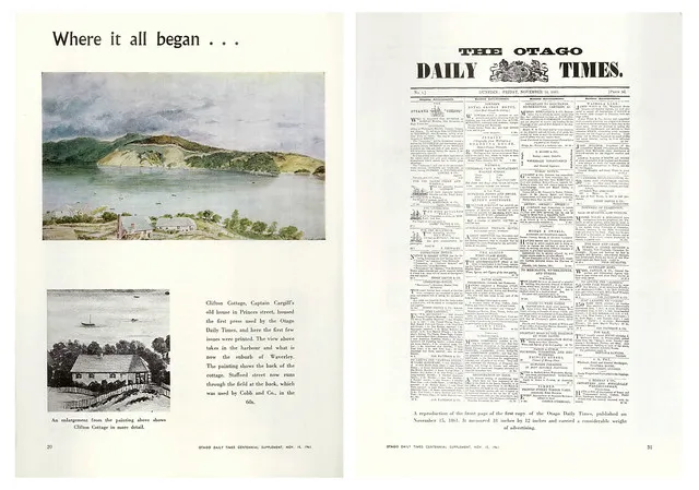 Otago Daily Times Centennial Supplement