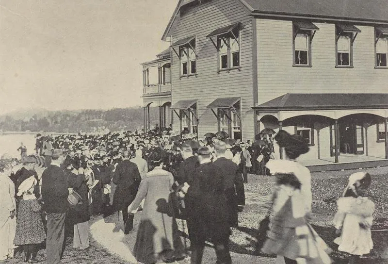 The opening of the Queen Victoria School for Maori Girls