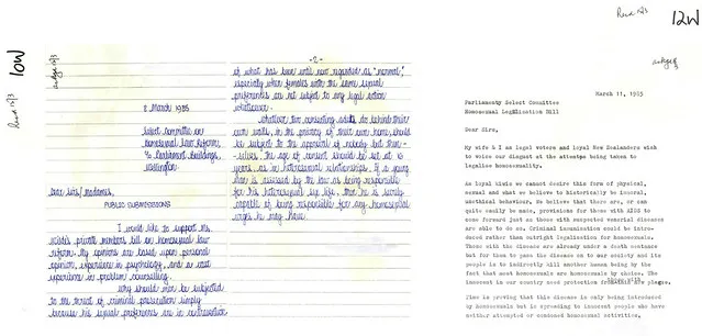 Homosexual Law Reform Bill Passed