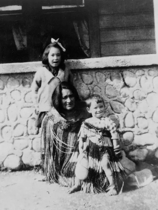 Martha Isabel Bevan, Mere Makaora and Vince Bevan