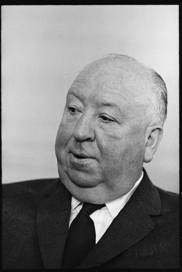 Image: Film director Alfred Hitchcock