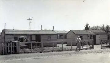 Hope Street Transit Camp, established by the Masterton Borough Council: Photograph