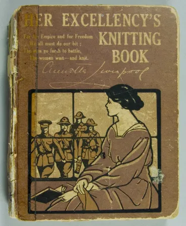 Image: Knitting pattern book, 'Her Excellency's Knitting Book'