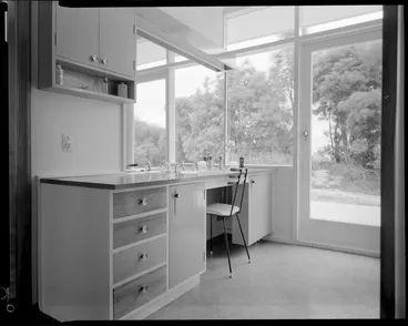Image: House interior, powder room, Shuker house, Titahi Bay, Porirua