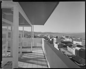 Image: Roof top of the International Trade Centre and parking building, corner of Victoria and Ghuznee Streets, Wellington