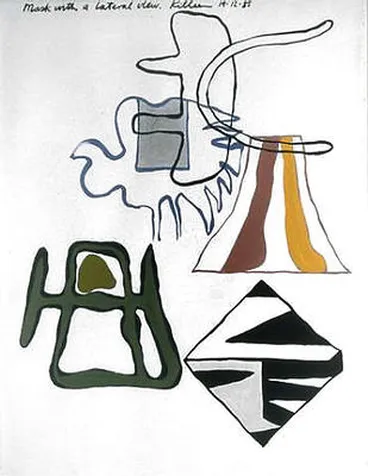 Mask With A Lateral View Image: Mask With A Lateral View