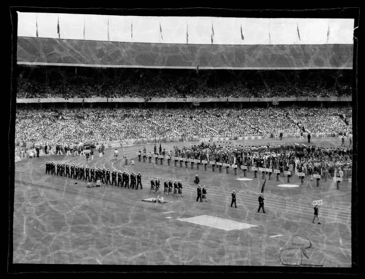 Melbourne Olympic Games Opening Ceremony, 1956