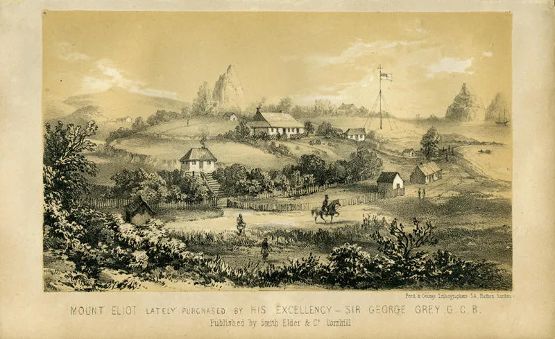 "Mount Eliot lately purchased by his Excellency - Sir George Grey G.C.B."