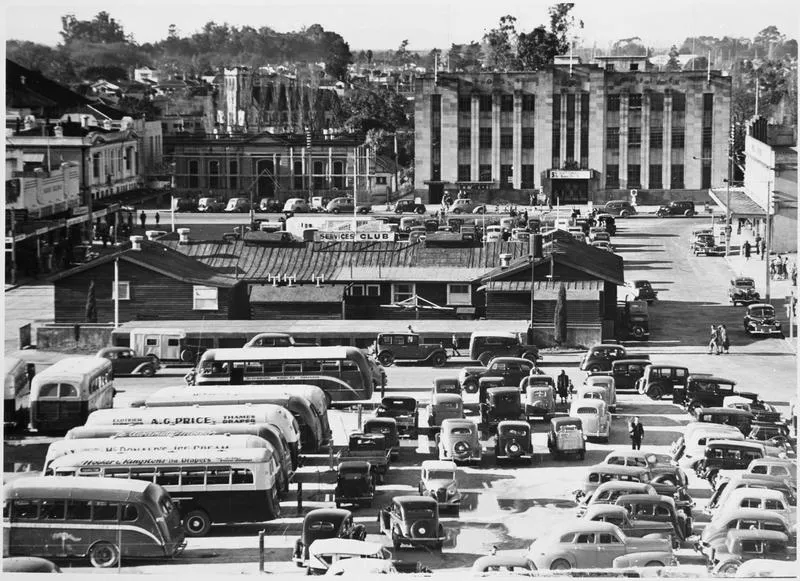 Garden Place in the late 1940s