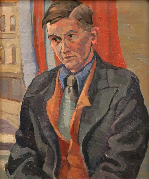 Portrait of Colin McCahon.