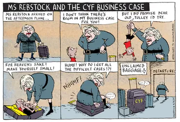 Image: Murdoch, Sharon Gay, 1960- :Ms Rebstock and the CYF business case. 4 April 2015