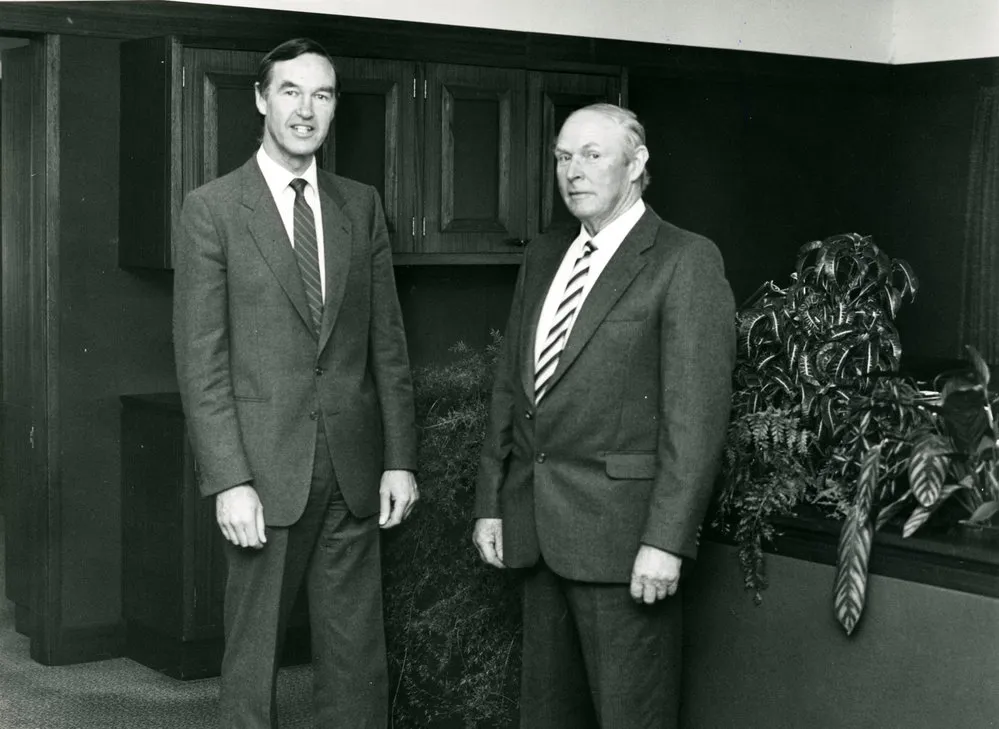 1985 Bruce Ross and Sid Hurst