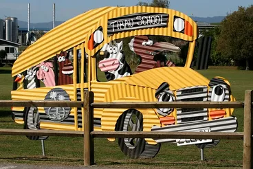 Image: Tirau School bus