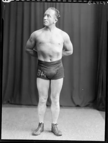 Image: Wrestler, Mr W Meeske