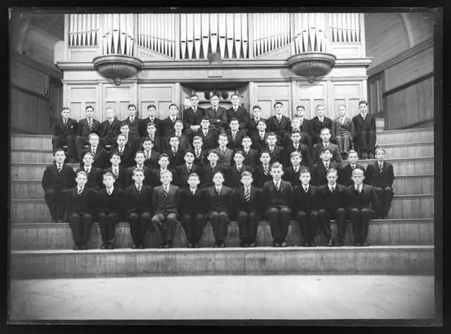 Christ Church Cathedral, Nelson College Choir, 1948