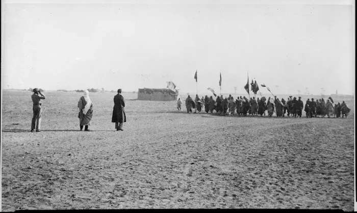 Scene after surrender of Traghen