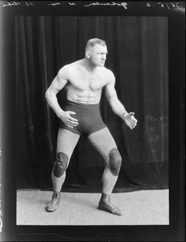 Image: Wrestler, Mr W Johnson