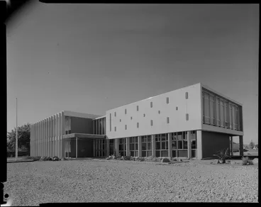Image: Gisborne District Council building, side view