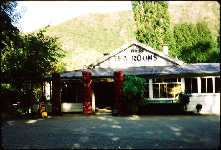 Te Wairoa Buried Village tea rooms, 1966