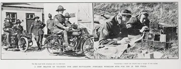 Image: A New Branch of Training For Army Signallers: Portable Wireless Sets For Use in the Field