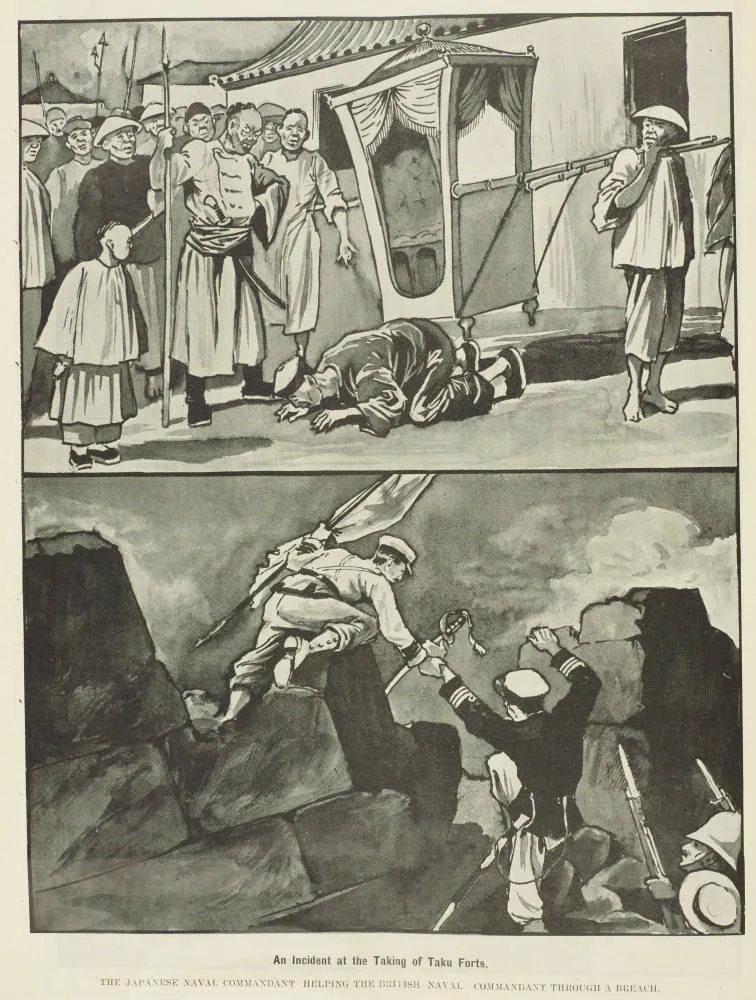 An incident at the taking of Taku Forts