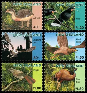 Image: Extinct birds