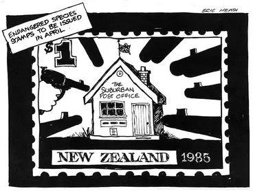 Post offices – an endangered species Image: Post offices – an endangered species